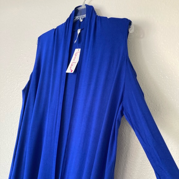 Isaac Liev | Cold shoulder cardigan - Picture 3 of 7